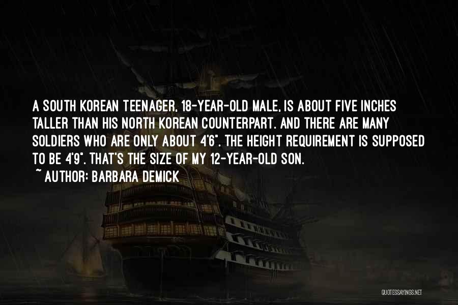 Korean Quotes By Barbara Demick