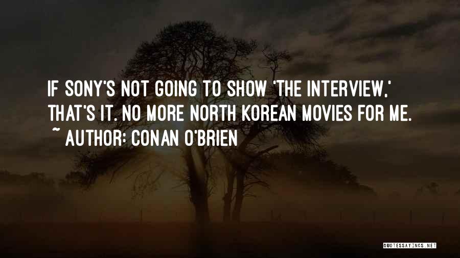 Korean Quotes By Conan O'Brien