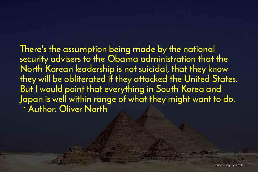 Korean Quotes By Oliver North