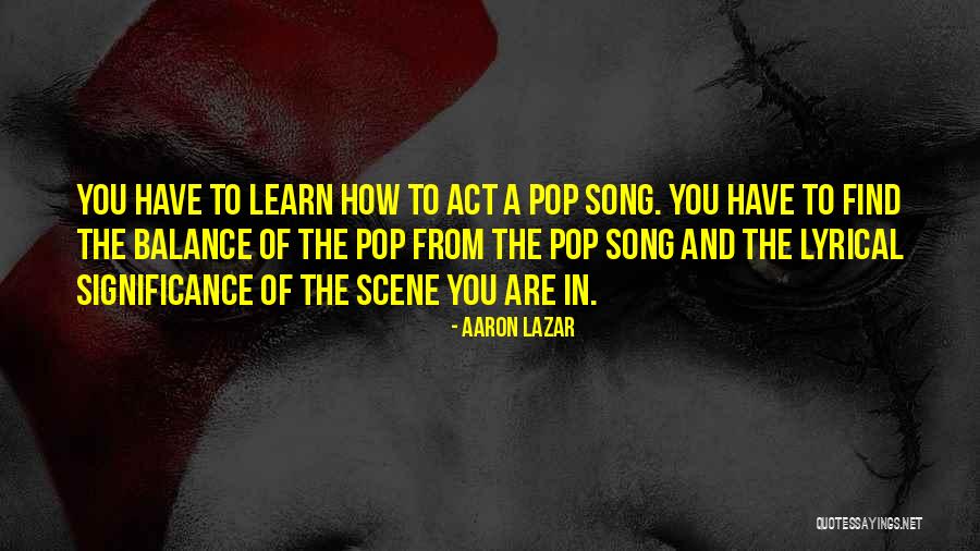 Korece Quotes By Aaron Lazar Korece Quotes By Aaron Lazar