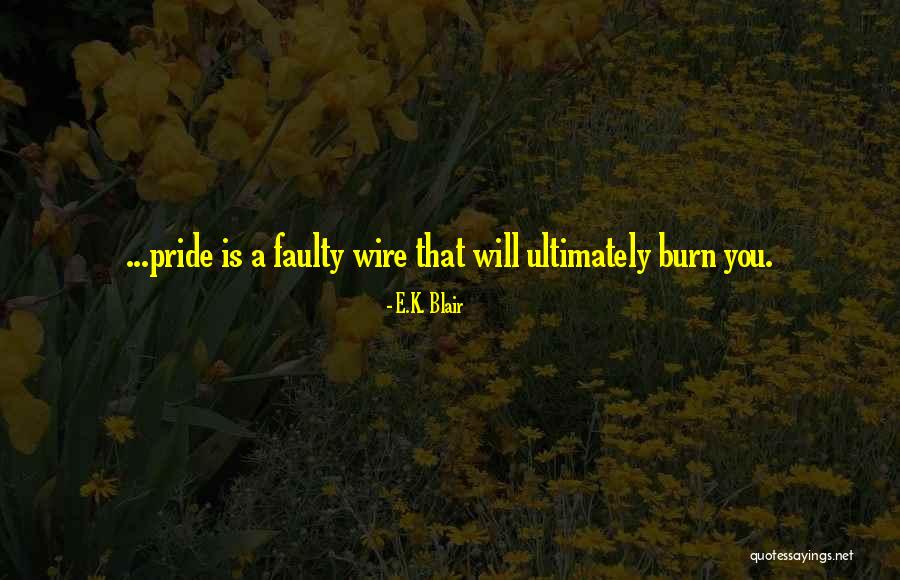 Korica Quotes By E.K. Blair Korica Quotes By E.K. Blair
