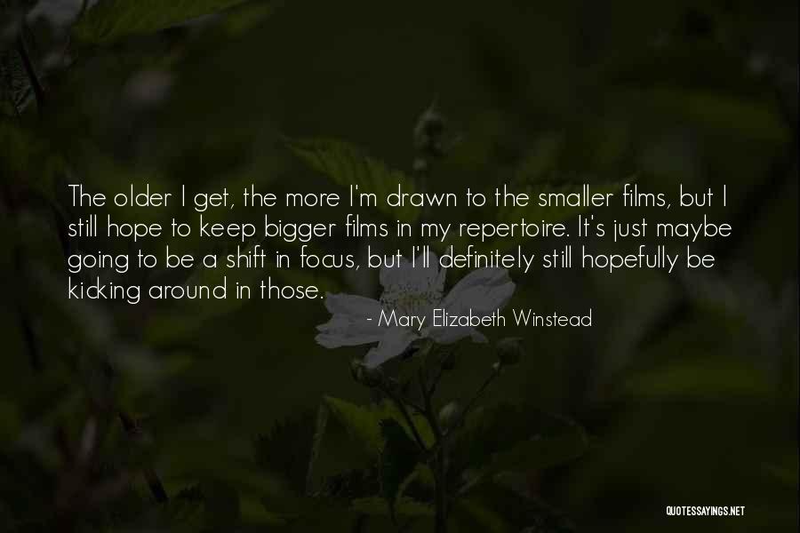 Kornevilio Quotes By Mary Elizabeth Winstead Kornevilio Quotes By Mary Elizabeth Winstead