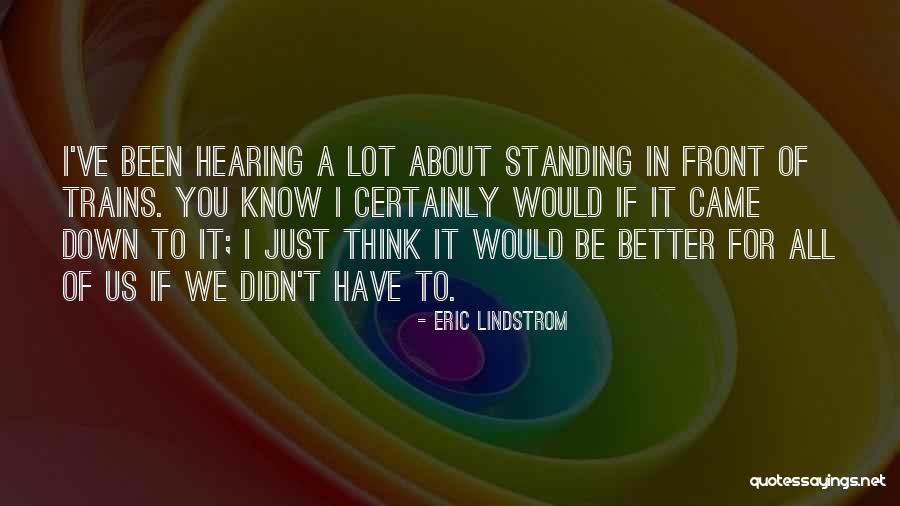 Korporativna Garancija Quotes By Eric Lindstrom Korporativna Garancija Quotes By Eric Lindstrom