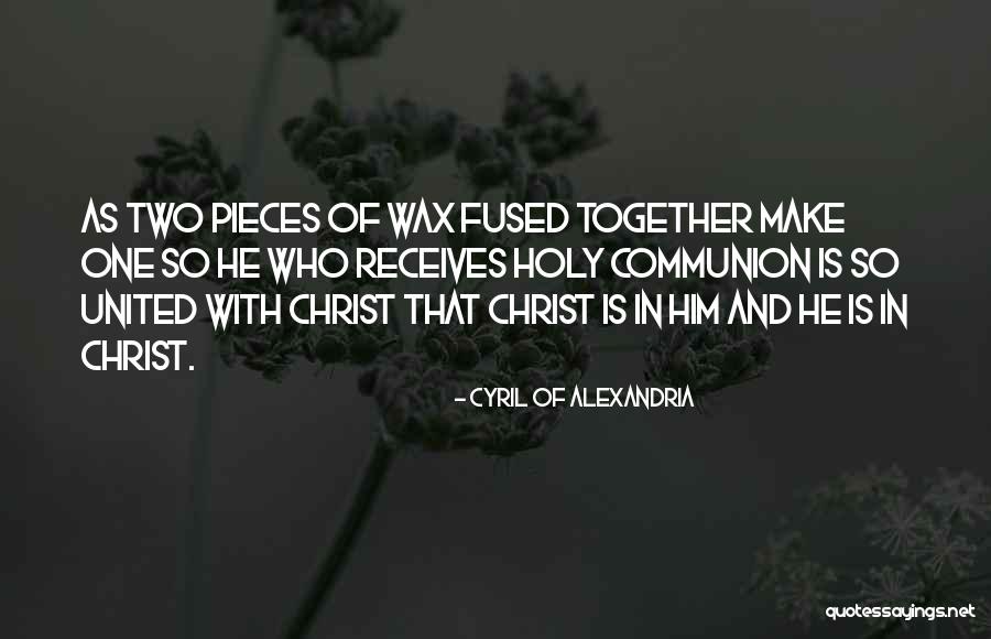 Korsolex Quotes By Cyril Of Alexandria