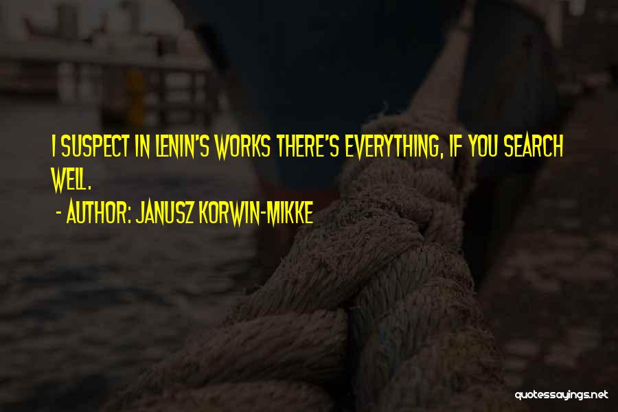 Korwin Mikke Quotes By Janusz Korwin-Mikke