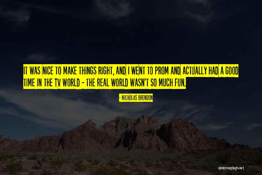 Kory Alford Quotes By Nicholas Brendon Kory Alford Quotes By Nicholas Brendon