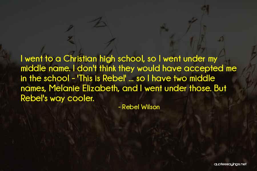 Kosanovich Temple Quotes By Rebel Wilson Kosanovich Temple Quotes By Rebel Wilson