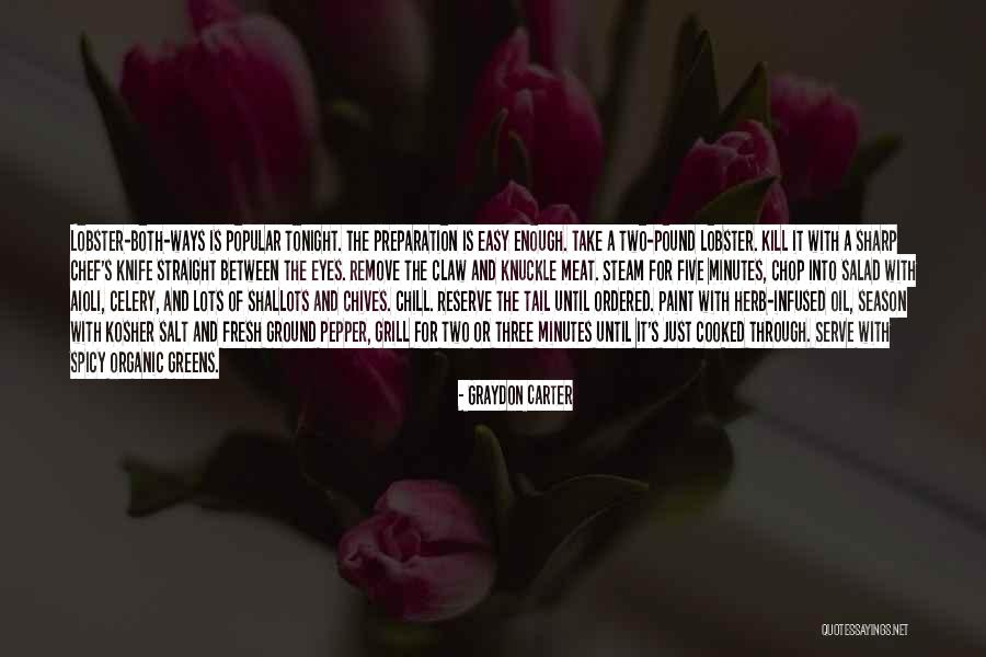 Kosher Salt Quotes By Graydon Carter Kosher Salt Quotes By Graydon Carter