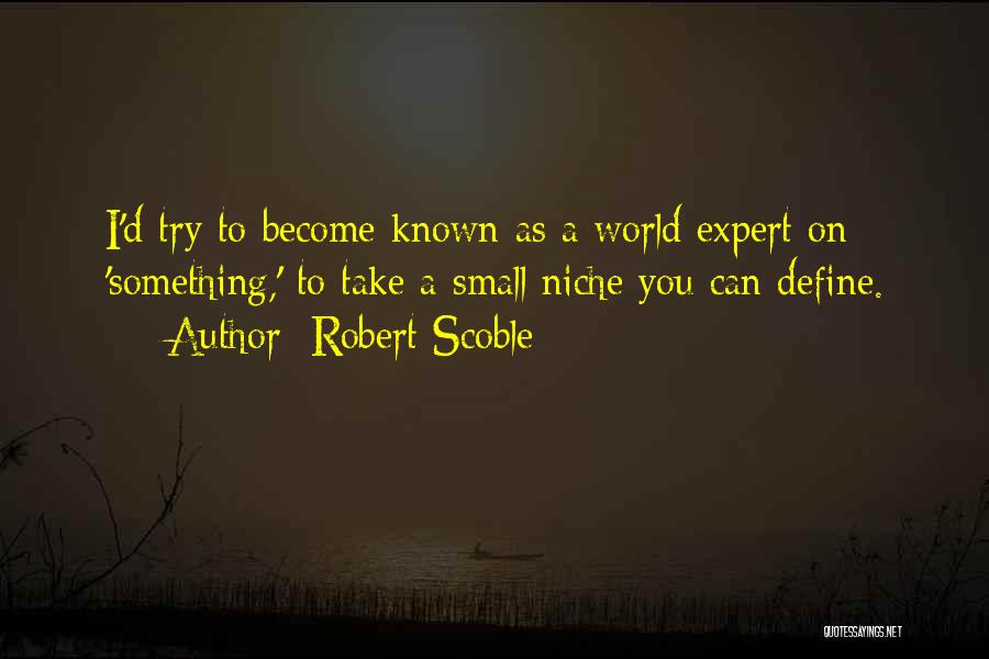 Kotaka Ha Quotes By Robert Scoble