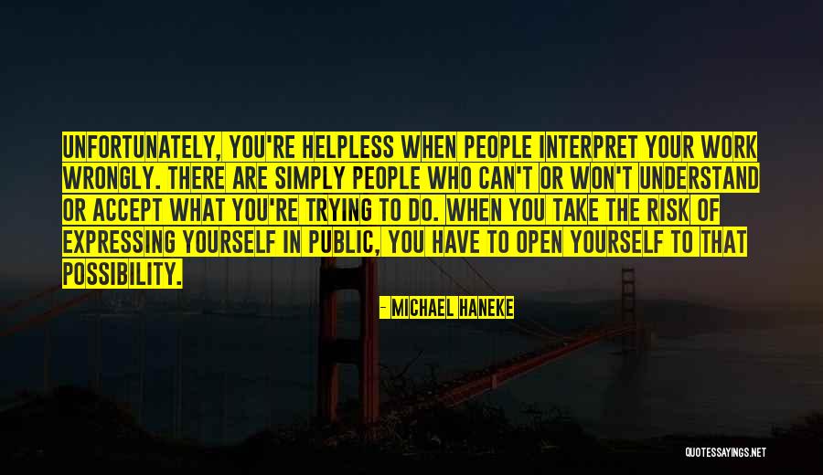 Kotey Quansah Quotes By Michael Haneke Kotey Quansah Quotes By Michael Haneke