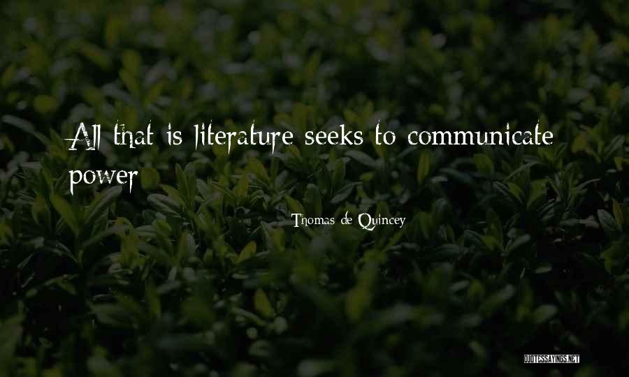 Kothamangalam District Quotes By Thomas De Quincey Kothamangalam District Quotes By Thomas De Quincey