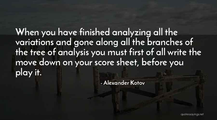 Kotov N Quotes By Alexander Kotov Kotov N Quotes By Alexander Kotov