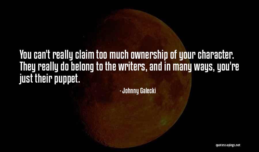 Kotyog S Quotes By Johnny Galecki Kotyog S Quotes By Johnny Galecki