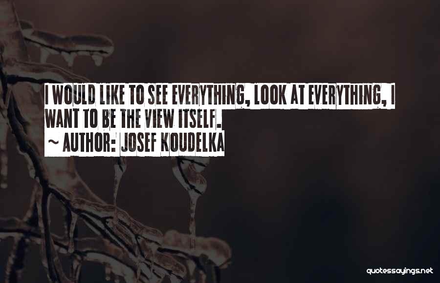 Koudelka Quotes By Josef Koudelka