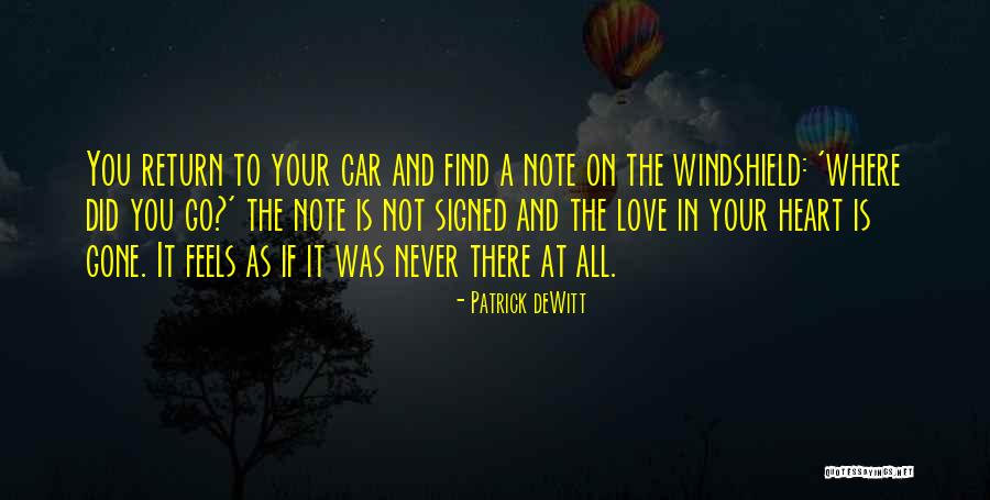 Koukej Cz Quotes By Patrick DeWitt Koukej Cz Quotes By Patrick DeWitt