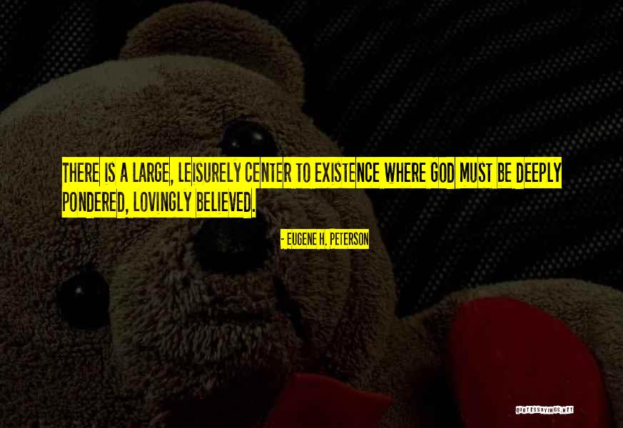 Kounde Number Quotes By Eugene H. Peterson Kounde Number Quotes By Eugene H. Peterson
