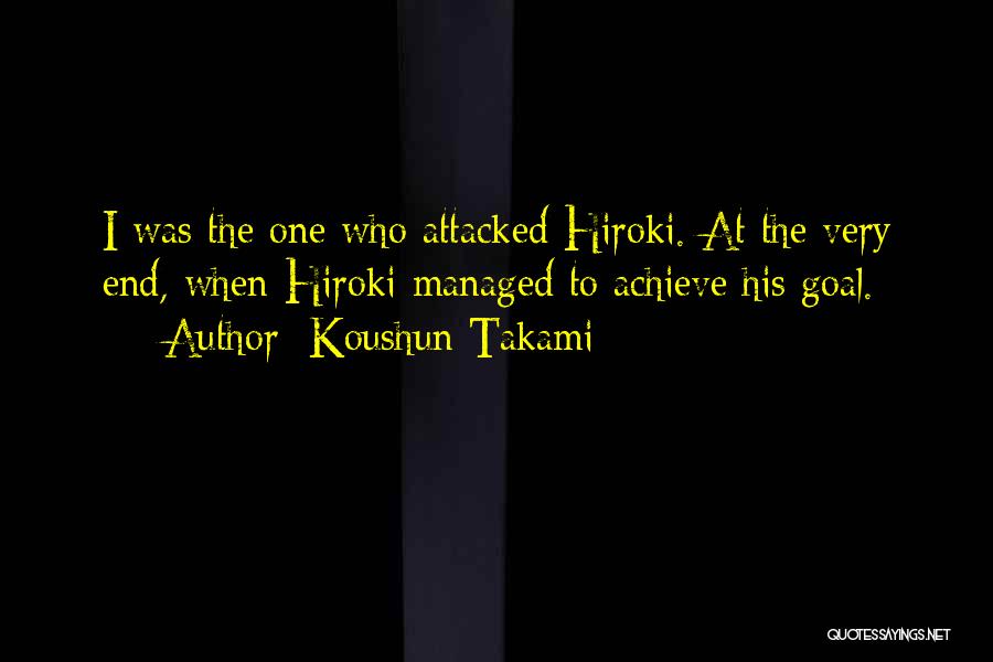 Koushun Takami Quotes 1250151