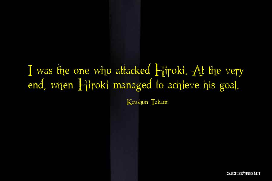 Koushun Takami Quotes 1250151 Koushun Takami Quotes 1250151
