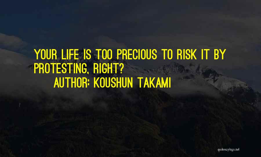 Koushun Takami Quotes 1369103