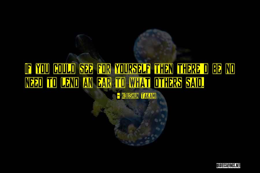 Koushun Takami Quotes 285743 Koushun Takami Quotes 285743