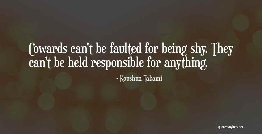 Koushun Takami Quotes 563724 Koushun Takami Quotes 563724