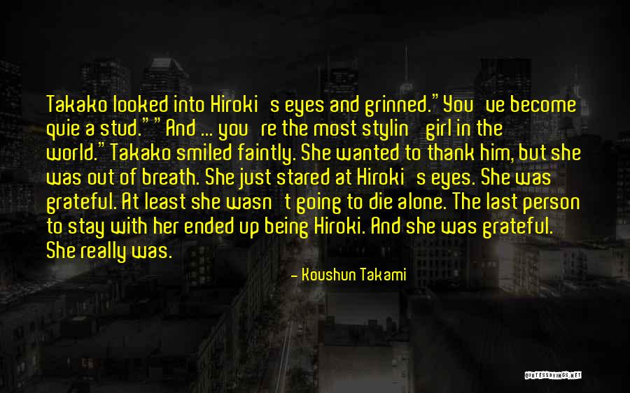Koushun Takami Quotes 580777 Koushun Takami Quotes 580777