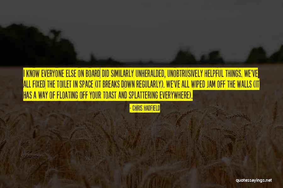 Kovesi Stiri Quotes By Chris Hadfield Kovesi Stiri Quotes By Chris Hadfield