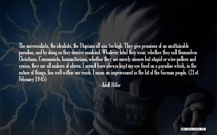 Kovich Capital Management Quotes By Adolf Hitler Kovich Capital Management Quotes By Adolf Hitler