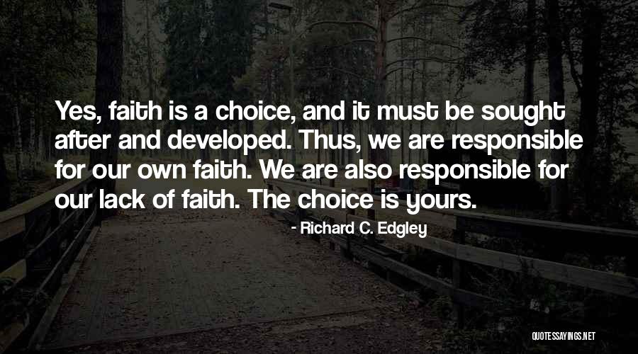 Koyyalagudem Quotes By Richard C. Edgley Koyyalagudem Quotes By Richard C. Edgley