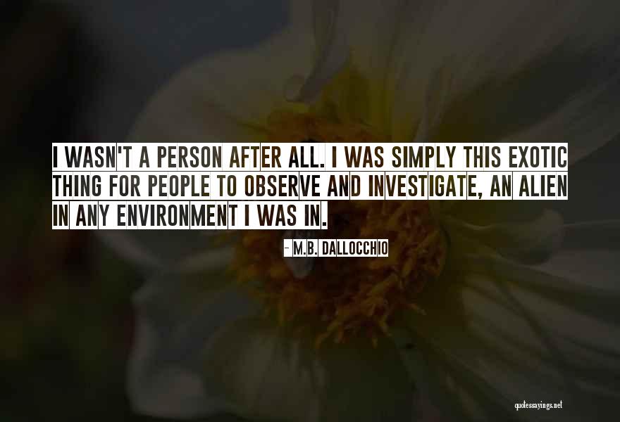 Kozue Baki Quotes By M.B. Dallocchio Kozue Baki Quotes By M.B. Dallocchio
