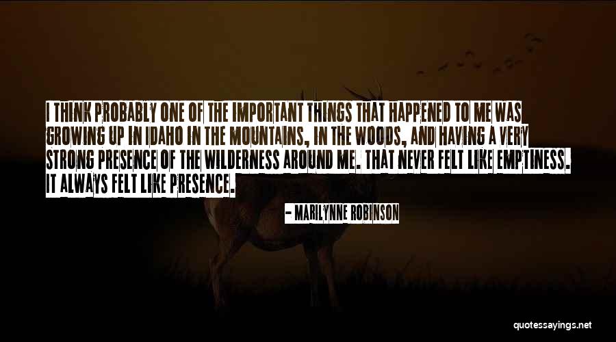 Kraehnke Quotes By Marilynne Robinson Kraehnke Quotes By Marilynne Robinson