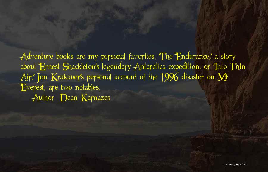 Krakauer Everest Quotes By Dean Karnazes