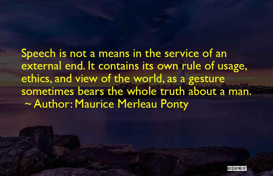 Krantz Mcneely Obituaries Quotes By Maurice Merleau Ponty