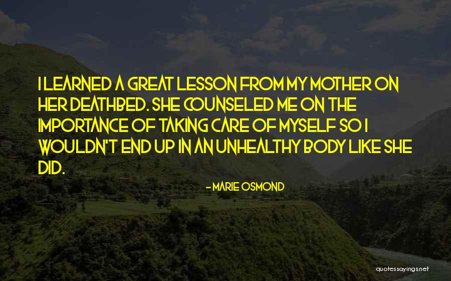 Kraste Herpes Quotes By Marie Osmond Kraste Herpes Quotes By Marie Osmond