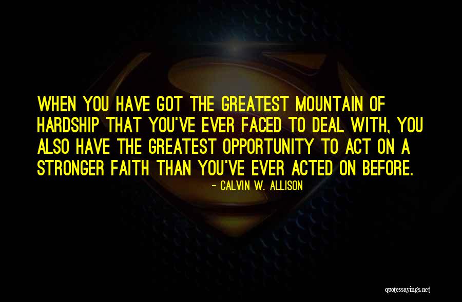 Kratzert And Jones Quotes By Calvin W. Allison Kratzert And Jones Quotes By Calvin W. Allison