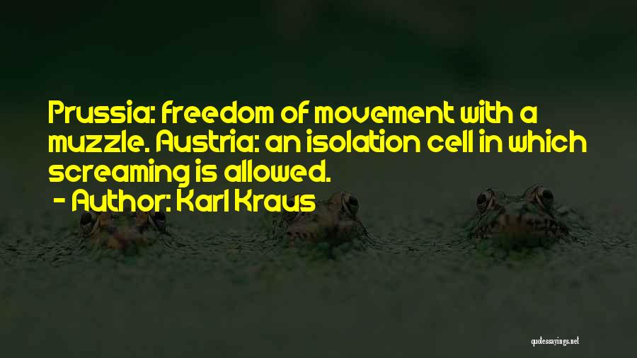 Kraus Quotes By Karl Kraus