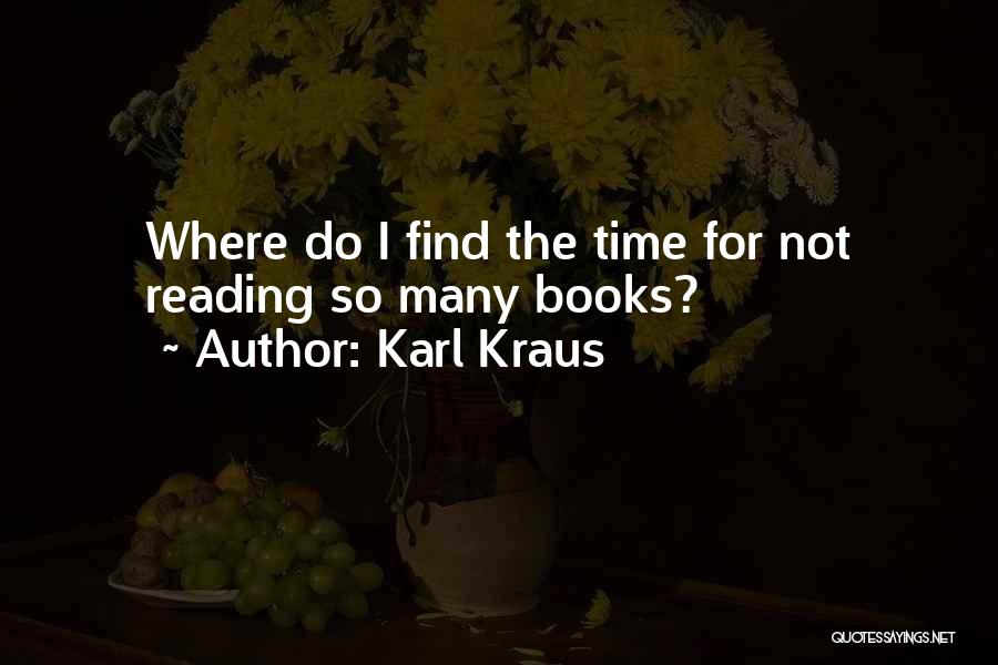 Kraus Quotes By Karl Kraus