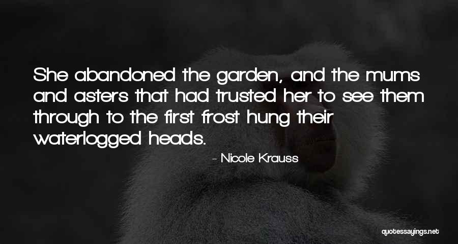 Krauss Love Quotes By Nicole Krauss