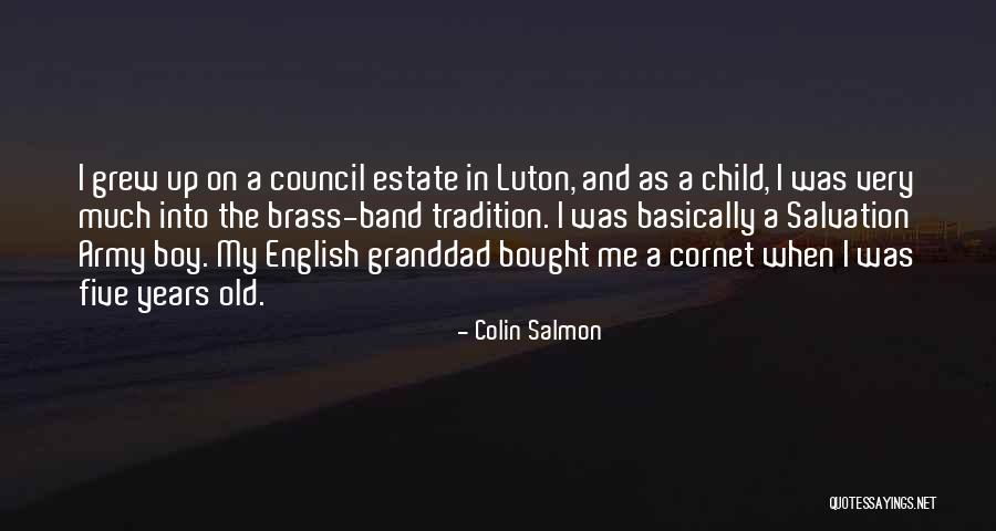 Krautz And Son Quotes By Colin Salmon Krautz And Son Quotes By Colin Salmon