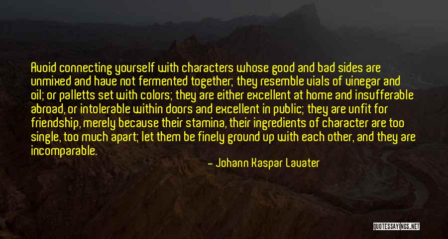 Krawchuk Enterprise Quotes By Johann Kaspar Lavater Krawchuk Enterprise Quotes By Johann Kaspar Lavater