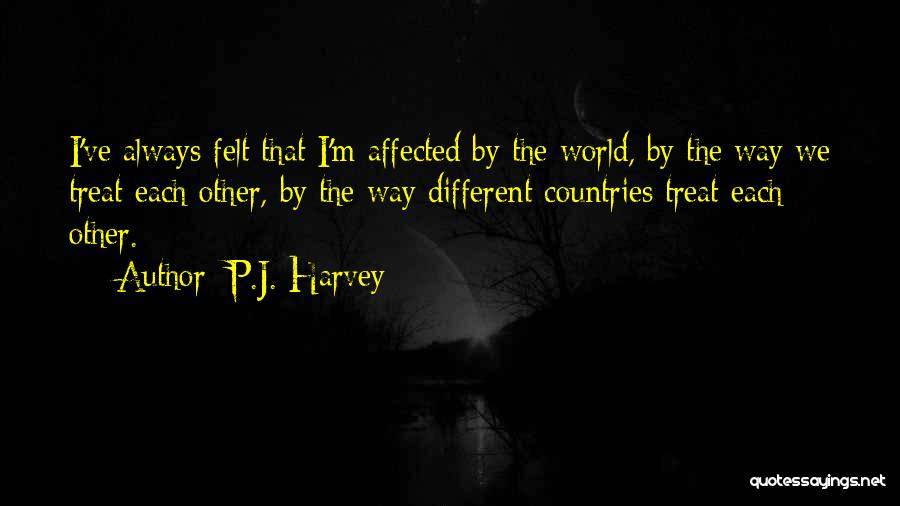 Kre8ing Quotes By P.J. Harvey