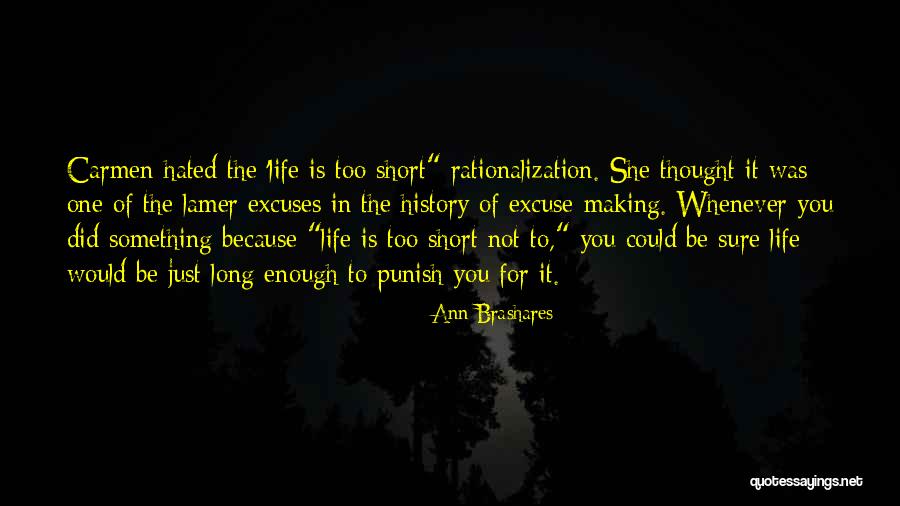 Kreativiti Prasekolah Quotes By Ann Brashares Kreativiti Prasekolah Quotes By Ann Brashares