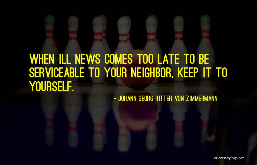 Kreiva Varpa Quotes By Johann Georg Ritter Von Zimmermann Kreiva Varpa Quotes By Johann Georg Ritter Von Zimmermann