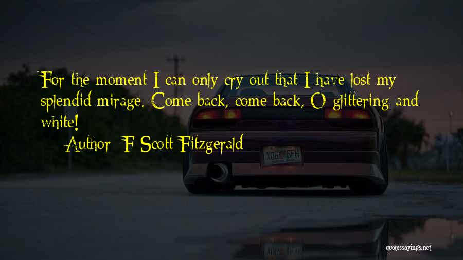 Krezovy Quotes By F Scott Fitzgerald