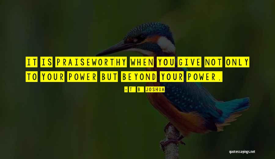 Krhka Jabolcna Quotes By T. B. Joshua Krhka Jabolcna Quotes By T. B. Joshua