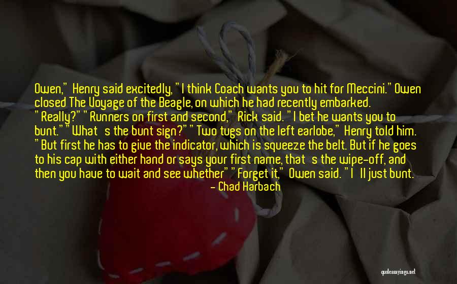 Krickat Quotes By Chad Harbach Krickat Quotes By Chad Harbach
