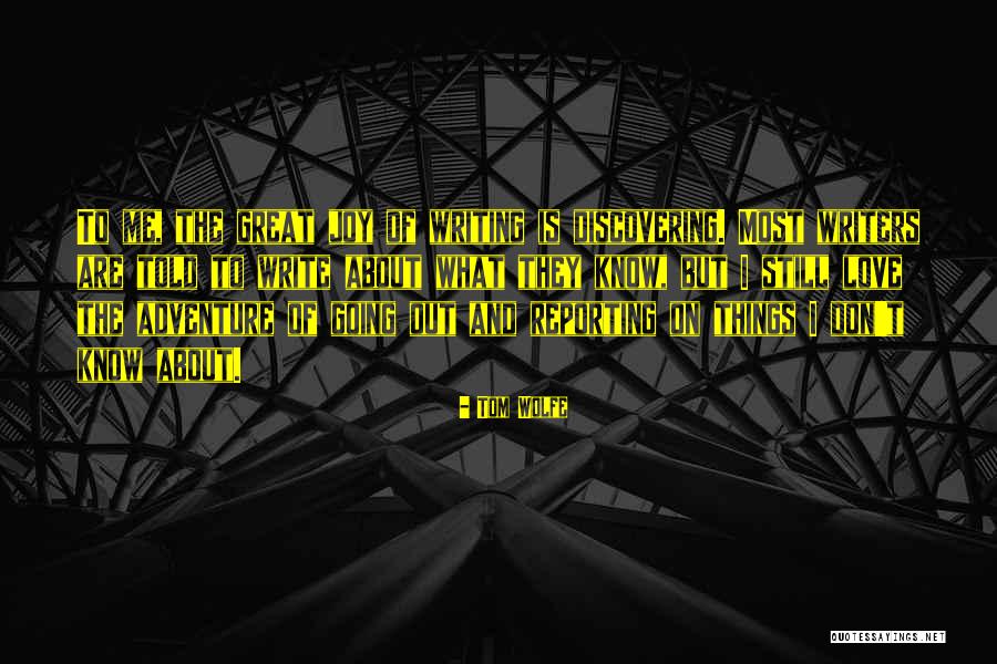 Krickett Enriquez Quotes By Tom Wolfe Krickett Enriquez Quotes By Tom Wolfe