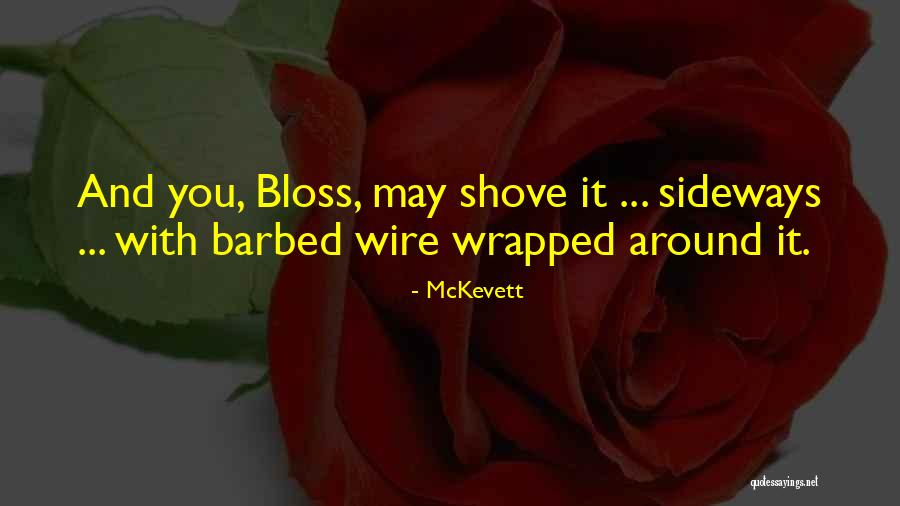 Krieg Long Quotes By McKevett