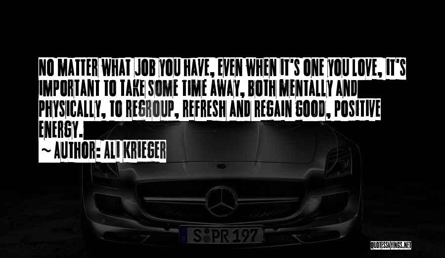 Krieger Quotes By Ali Krieger