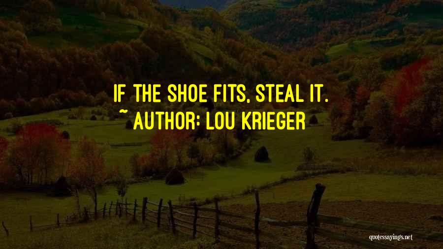 Krieger Quotes By Lou Krieger